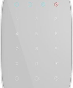 Ajax Alarmsystem betjeningspanel hvid